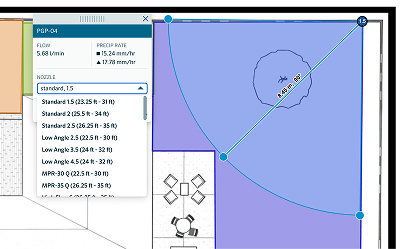 Built-in nozzle data